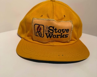 Vintage "The Stove Works" Trucker Hat