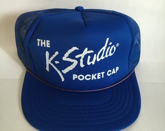 Vintage "The K-Studio Pocket Cap" Trucker Hat