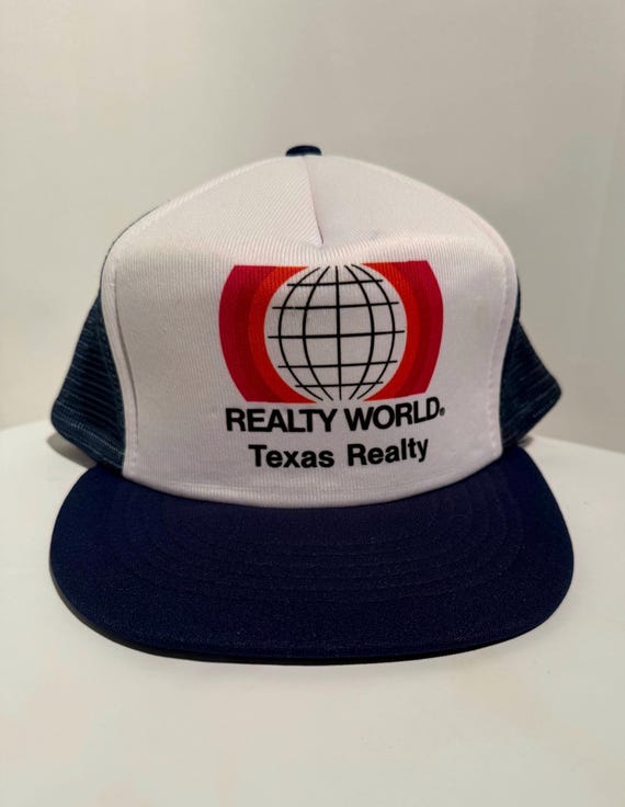 Vintage "Realty World: Texas Realty" Trucker Hat