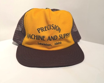 Vintage Precision Machine and Supply Trucker Hat