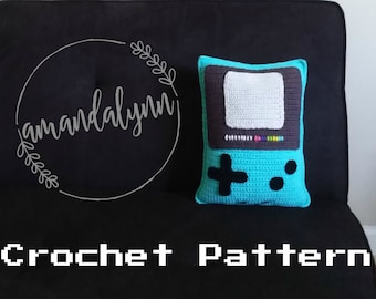 GameBoy Pillow - CROCHET PATTERN