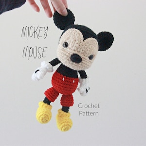 Mickey Mouse - CROCHET PATTERN
