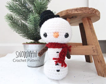 Snowman - CROCHET PATTERN