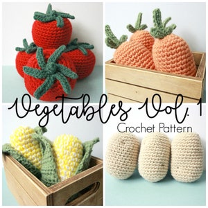 Vegetables Vol. 1 - CROCHET PATTERN