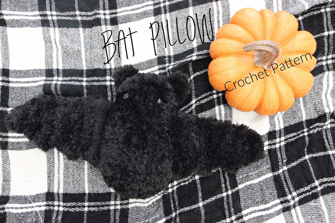 Bat Pillow - CROCHET PATTERN - Etsy