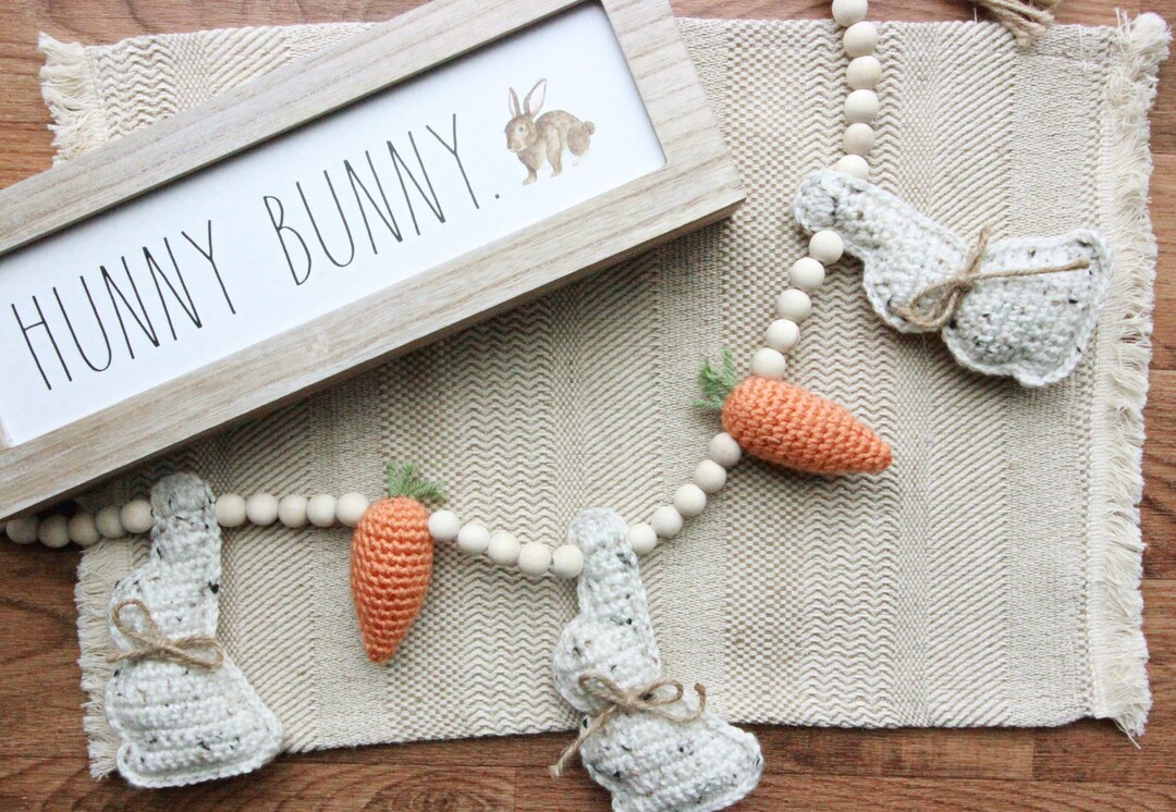 Bunny & Carrot - CROCHET PATTERN - Etsy