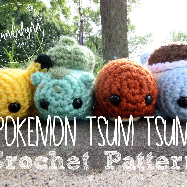 Pokemon Tsum Tsum - CROCHET PATTERN