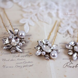 Bruidshaarspelden, trouwhaarspelden, bruidshaarsieraden, trouwhaaraccessoires, vintage haarspelden, haaraccessoires met strass-steentjes