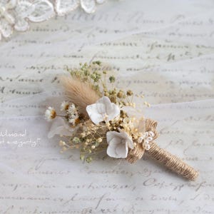 broche de flores para el novio | ramilletes Ramo de boda | Broche de flores para padrino de boda con ojal de flores | pin del novio