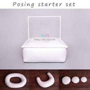 STARTER SET,Bean Bag stand, Beanbag for photographers, Travel size bean bag,Travel beanbag. Newborn photo prop, Beanbag frame, Posing pillow