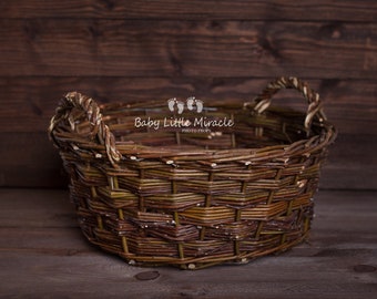newborn photo prop basket etsy