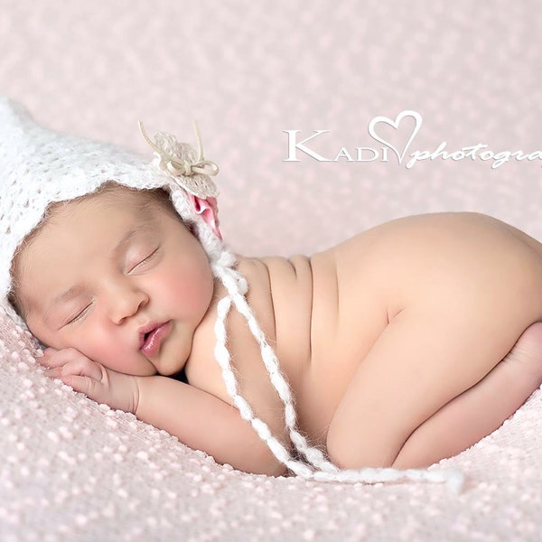 KATE Posing Fabric, light pink, Backdrop cover, Newborn Backdrop, Photography, Newborn Photo prop, Popcorn Fabric, Beanbag cover