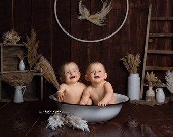 High quality 60cm(24in) diameter,Milkbath Bowl, Bath bowl,newborn Photo,photo Prop,newborn bowl, Newborn photo prop, metal bowl,enamel bowl