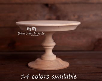 14 colors wooden cake stand, Smash cake stand, First Birthday, Mini cake stand, Cupcake, 1st Birthday, Photo prop, cake stand,Photo prop