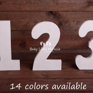 Dígitos de madera de 20 cm, Accesorio fotográfico para primer cumpleaños, Número uno, Smash cake, Número 1, 2, 3, Accesorio fotográfico de cumpleaños, Accesorio fotográfico, Foto de bebé