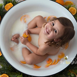 Milkbath bowl 45cm, 50cm or 60cm, bath bowl, foot bowl, pedicure bowl, Photo Prop, Newborn bowl, Newborn photo prop, metal bowl,enamel bowl