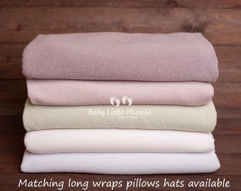Fondo de la colección SAMANTHA, tela para posar, manta larga para recién nacidos, manta para recién nacidos, funda para puf, tela para puf, accesorio para fotos de recién nacidos