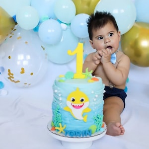 Weißer Tortenständer, Smash Tortenständer, 1.Geburtstag, Mini Tortenständer, Tortenständer aus Holz, Photo Prop Bild 5