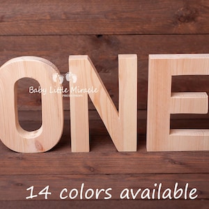 21cm wooden ONE, photo prop for first birthday, number one, smash cake, sign one, birthday photo prop, photo prop, baby photo , wooden one