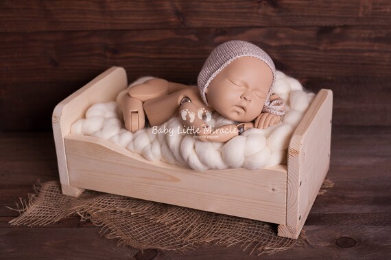 Newborn baby wooden clearance bed