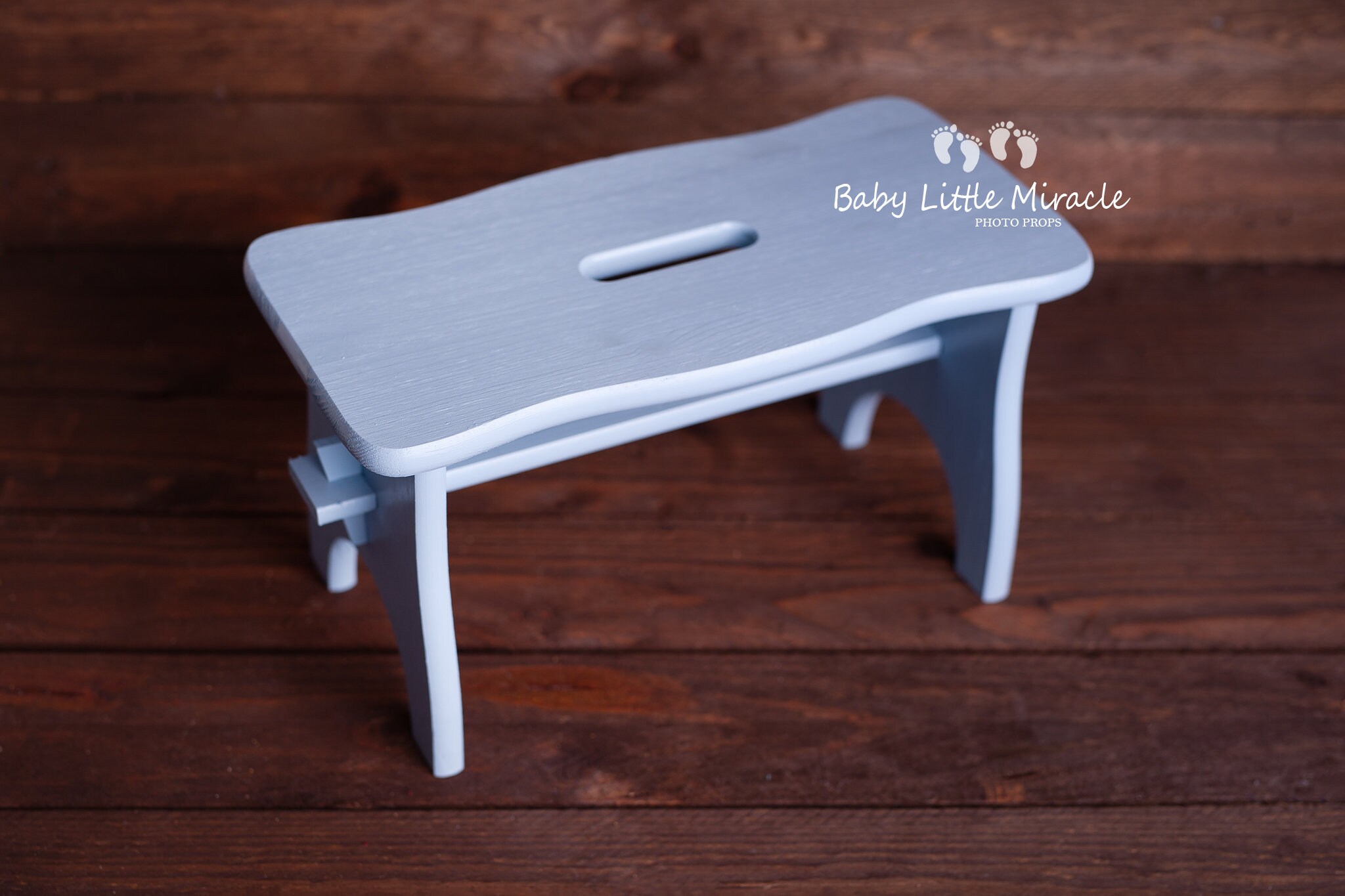 Foto-Prop Sitters Prop Holzhocker Holzhocker braunhocken | Etsy