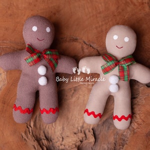 Gingerbread photo prop, photography prop, baby shower gift, newborn photo prop, Christmas gift, newborn toy, christmas cookie