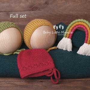 Newborn Christmas set, christmas rainbow, newborn photo set, christmas newborn set, newborn photo prop, newborn wrap, baby shower gift