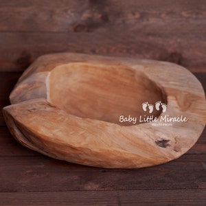 Newborn Photography, Teak bowl, Wood bowl, Photo Prop, Newborn photo prop, Wooden bowl, Bowl, Fruit bowl, Christmas gift, Rustic bowl