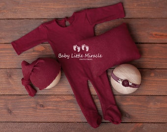 JOY collection newborn outfit, Christmas set, newborn Christmas set, newborn photo prop, newborn romper, newborn prop, photo prop, vintage
