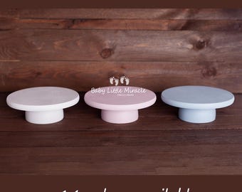 Soporte para tartas, 14 colores, soporte para tartas smash, primer cumpleaños, soporte para tartas pequeñas, soporte para tartas de madera, primer cumpleaños, accesorio para fotos, soporte para tartas con pedestal