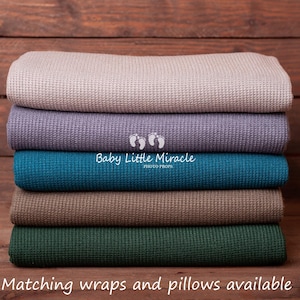 EMMA collection, knitted posing fabric, beanbag blanket, beanbag cover, backdrop photo prop, photo props,photography prop, photo backdrop