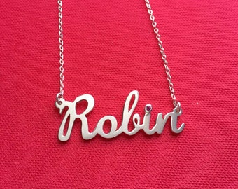 Custom name necklace Birthstone necklace