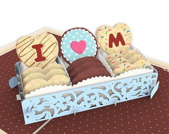 Love Cakes For Mom Pop Up Card