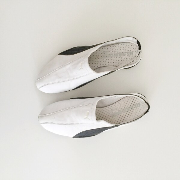 rare 90s JIL SANDER by PUMA collaboration slingback sneakers