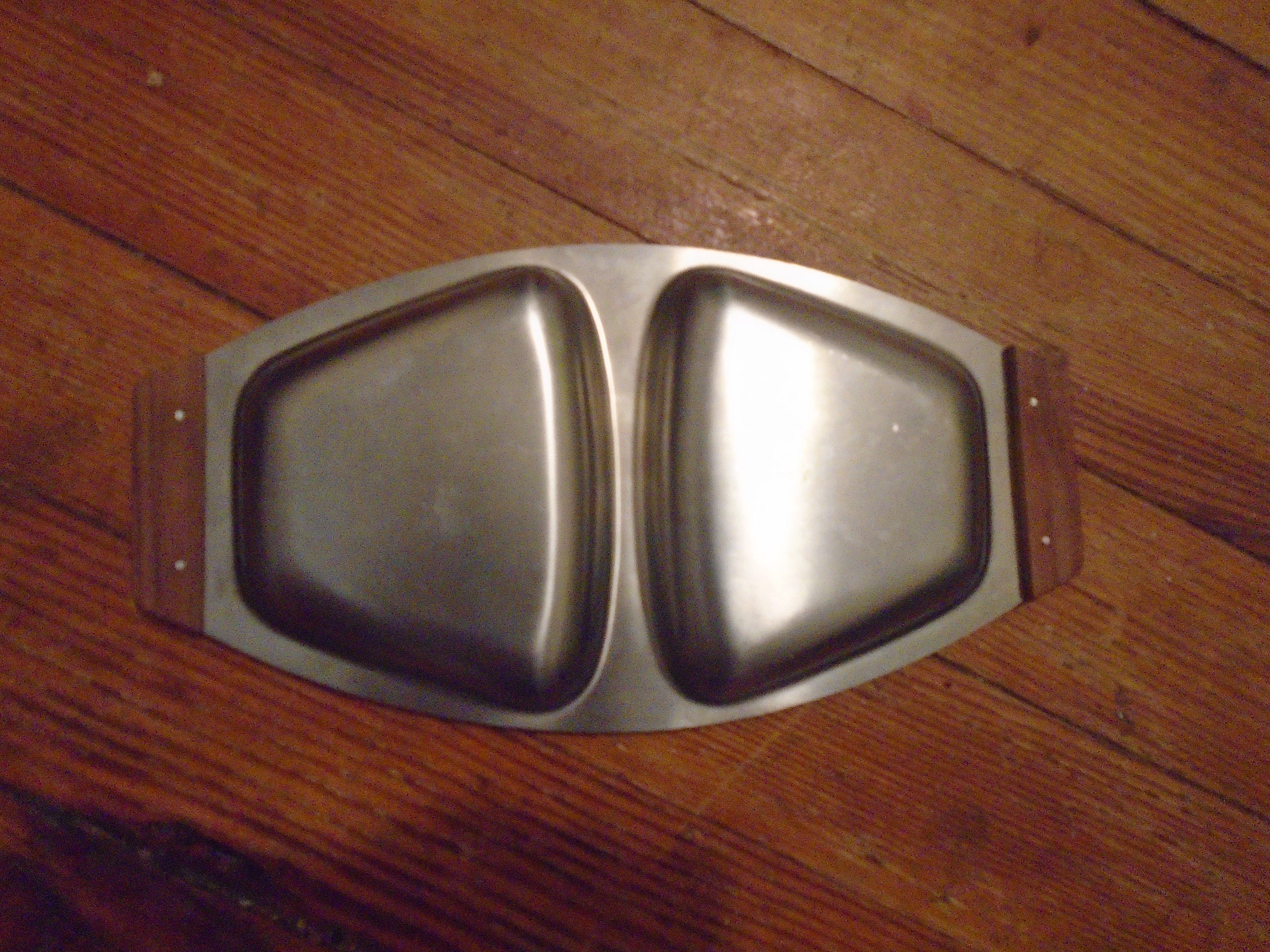 Metal Condament Tray With Wooden Handles - Etsy