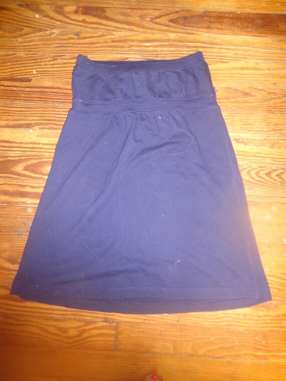 Dark Blue Strapless Top By Old Navy Size X Small - image 4