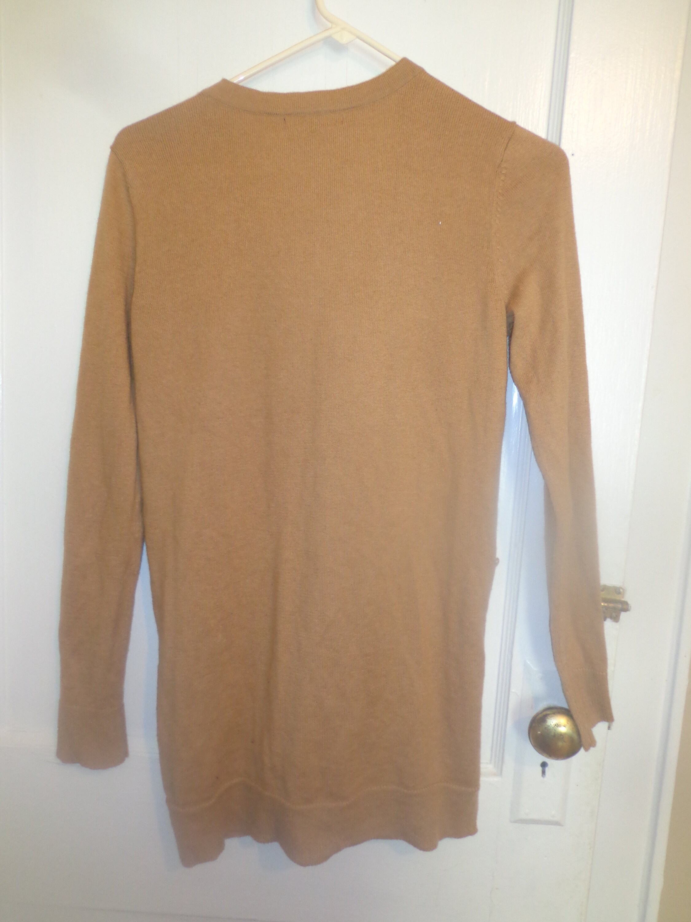 gap brown cardigan