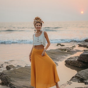 Long boho skirt image 3