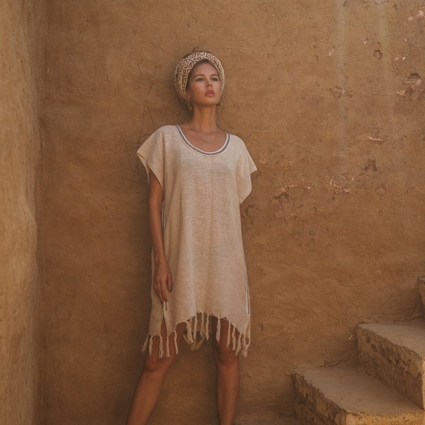 Lockeres Boho-Kleid