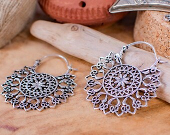 Boucles d'oreilles mandala