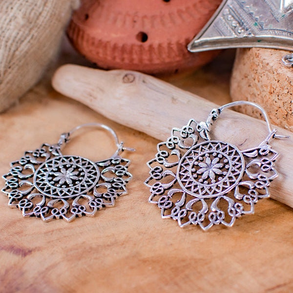 Boucles d'oreilles mandala