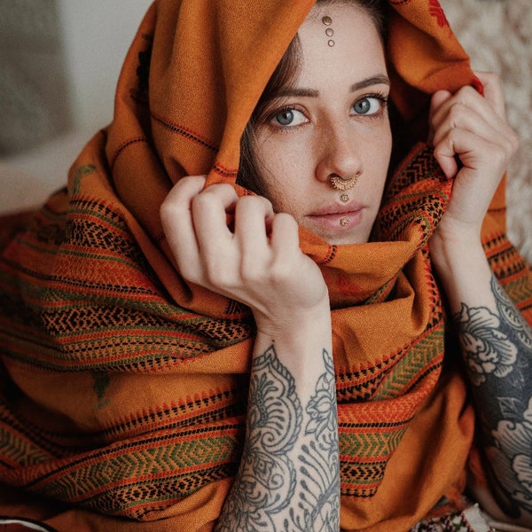 traditional native american shawl