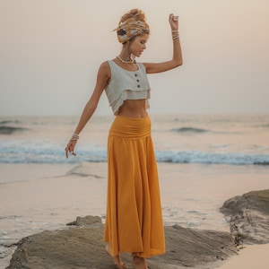 Long boho skirt image 2