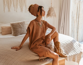 Robe ample boho