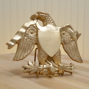Eagle design Badge / Emblem / Sign || Vintage Solid Brass