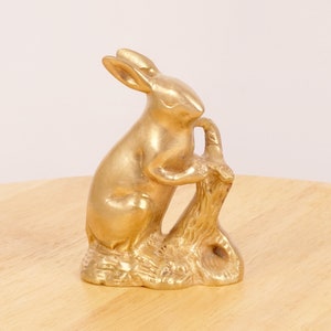 Bunny / Rabbit || Vintage Solid Brass hare