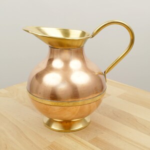 Krug / Krug || Vintage Kupfer und Messing || Peerage Reg Made in England