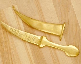 Ouvre-lettres En Métal – Lot De 2 Coupe-papier En Acier Inoxydable – Design élégant Pour Bureau Et Maison