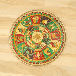 Tray / Plate / Dish / Wall hanging  || Byzantine Mosaic design from Greece || Horoscope