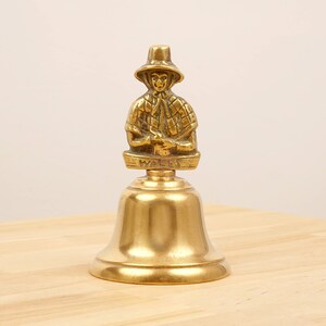 Lady  Bell  / Jenny Jones / Celtic Lady Bell  / Desk bell || working condition || Made in England